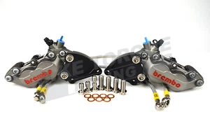 Brembo P4 30/34 Titanium Caliper Conversion Kit for Suzuki GSXR750 2000-2003 - Picture 1 of 7