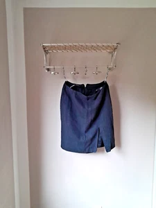 GERRY WEBER Traumhafter Rock Grau Elegant Edel Größe 44 WIE NEU! - Bild 1 von 6