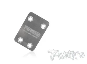 TO-220-K T-Works Skid Plate Posteriore in Acciaio per Kyosho MP9 MP10 (1) - Foto 1 di 1