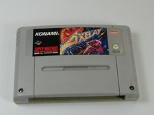 !!! Nintendo SNES Game AXELAY Good!!!