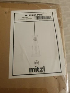 Mitzi - Anya-One Light Pendant in Style-5.5 Inches Wide by 13.75 Inches H112701 - Picture 1 of 2