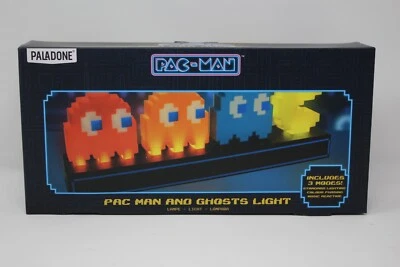 Pac-Man and Ghosts Light 3 Modes Lamp Video Game Collectible