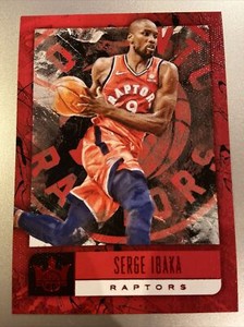 2018-19 Panini Court Kings Red Serge Ibaka #’d 74/99!