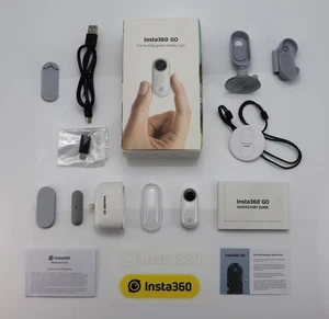INSTA360 GO CAMCORDER ACTION CAMERA 1080P TIME LAPSE HYPERLAPSE SLOW MOTION - Picture 1 of 4