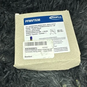 PROFLO PFMVTS38 3/8" Thermostat-Mischventil - Einzelausgänge - Messing - Bild 1 von 1