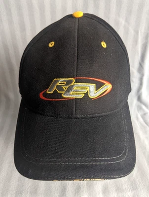 DE COLECCIÓN NUEVO SIN ETIQUETAS SKI-DOO REV BOMBARDIER COSIDO MOTO DE NIEVE CARRERAS GORRA NEGRA Foto 1 de 4