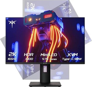 KTC M27T20 Gaming Monitor 27 Zoll MINI LED 1440p 2K 165Hz Monitore HDR 1000 - Photo 1/14