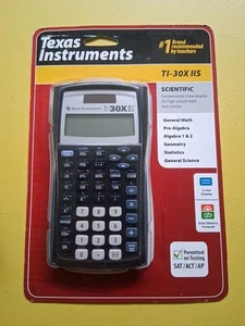 Texas Instruments TI-30XIIS Calcolatrice scientifica - NUOVO - Foto 1 di 2