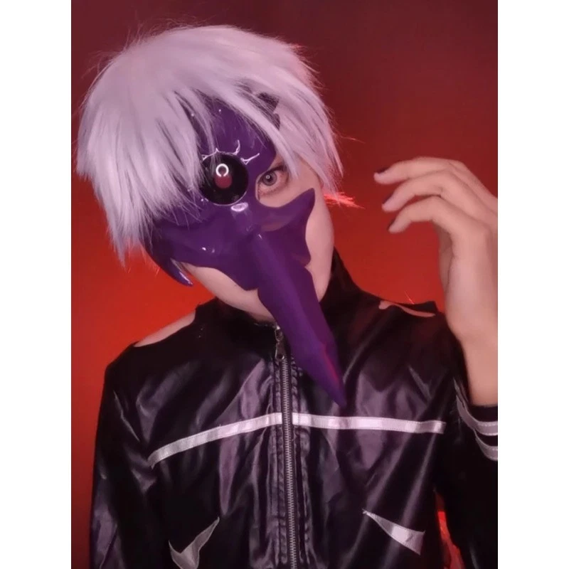 Tokyo Ghoul Kaneki Ken Centipede Mask One Eyed Ornament Collection Halloween - Image 1 of 4