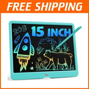 15 Zoll LCD Schreibtablett - pädagogisches Geburtstagsgeschenk blau - Bild 1 von 8