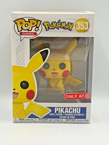 OG Funko Pop! Vinyl Pokemon Pikachu # 353 w/ Protector! Target Exclusive! NIB! - Picture 1 of 4