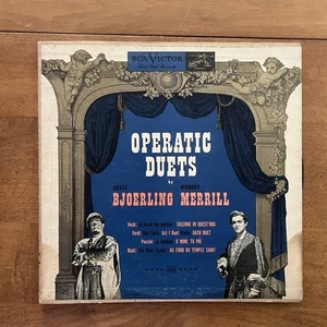 Jussi Björling, Robert Merrill, RCA Victor Symphony Orchestra Operatic Duets 78 - Picture 1 of 4