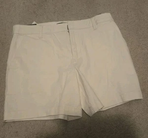 Banana Republic Ladies' Chino Shorts, White 10 - Picture 1 of 3