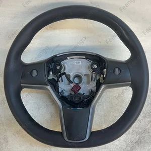 Driver Heated Leather Steering Wheel Fit For Tesla Model 3 Model Y 1490214-00-B - Bild 1 von 14