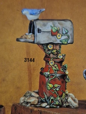 Kimple 3144 Molde Deslizante de Cerámica Lata de Leche Buzón Hogar Jardín Decoración 9" Foto 1 de 4