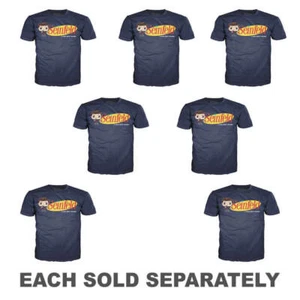 Logo Seinfeld 100 % coton sous licence officielle Accessoirisez Funko Pop ! La t - Imagen 1 de 10