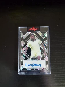 Henry Timi Davies - 2022 Leaf Metal Soccer Autograph CRYSTAL BLACK XRC AUTO #7/7 - Picture 1 of 2