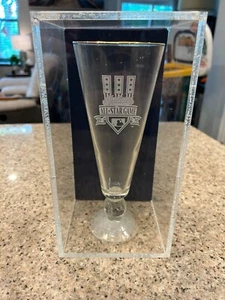 Vintage 1997 MLB All Star Gala Souvenir Pilsner Glass in CASE  Cleveland Indians - Picture 1 of 1