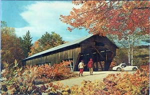 Old Covered Bridge 5S-54408-B Postcard By Ozzie Sweet Unposted - Picture 1 of 2