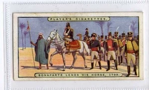 (Jc1977-100)  PLAYERS,NAPOLEON,BONAPARTE LENDS HIS HORSE 1799,1916#10 - Picture 1 of 2