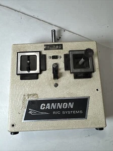 VINTAGE CANNON ELECTRONICS SINGLE STICK RADIO CONTROL TX TRANSMITTER RC As Is - Picture 1 of 6
