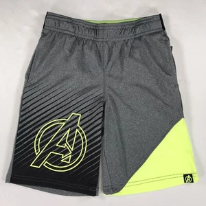 Marvel Avengers Infinity War Boys Black Shorts size 7, activewear Hero Elite - Picture 1 of 8