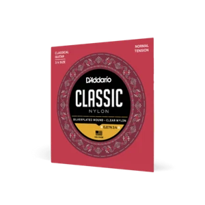 D'Addario EJ27N 3/4 Student Nylon Fractional Classical Guitar Strings, Normal... - Picture 1 of 1