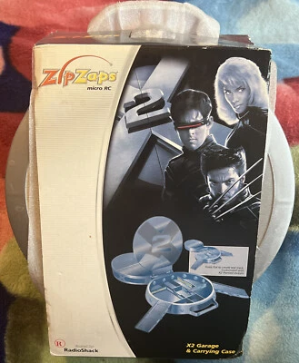 X-Men X2 Garage & Carrying Case Marvel Movie ZipZaps Micro RC Car Accessory New - Image 1 of 4