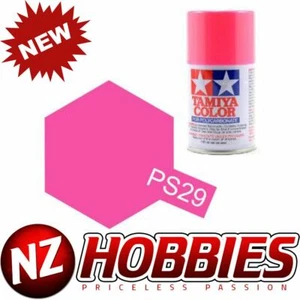 TAMIYA TAM86029 Spray Can PS-29 Fluorescent Pink 100 ml - Picture 1 of 2