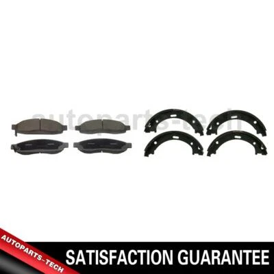 2x Juego de pastillas de freno de disco delanteras traseras Wagner zapatas de freno de estacionamiento para Infiniti Foto 1 de 4