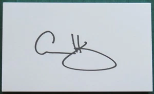 Gavin Hastings signierte Karteikarte Schottland & britische Löwen Rugby-Legende Echtheitszertifikat - Bild 1 von 1