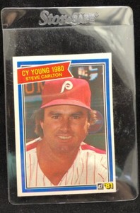 1981 Donruss #481 Steve Carlton Cy Young 1980 @51