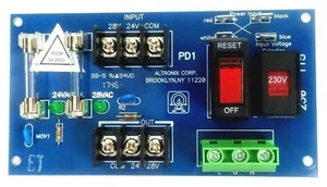 Altronix PD1 Fused Power Distribution Module 28VAC Board - Picture 1 of 7