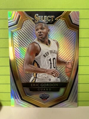 2014-15 Panini Select Premier Level Silver Prizm Eric Gordon #116 Pelicans NBA - Image 1 of 4