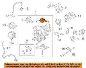 FORD OEM 11-16 F-350 Super Duty Turbocharger Turbo-Wastegate Actuator BC3Z9G488A - Picture 1 of 2