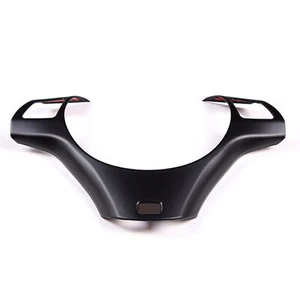 Black Steering Wheel Trim Cover For 2005-2012 BMW 3 Series E90 E92 E93 - Picture 1 of 6