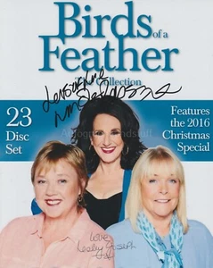 Lesley Joseph & Linda Robson HAND SIGNED 8x10 Photo Autograph Birds of Feather D - Picture 1 of 2