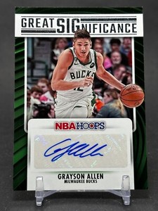 2023-24 NBA Hoops Grayson Allen "GREAT SIGNIFICANCE" Autograph #GS-GAN