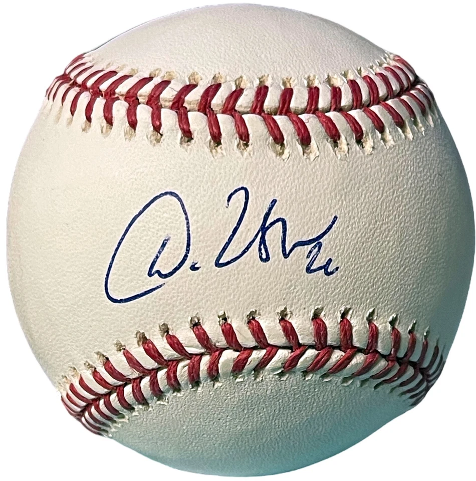 Dan Uggla Firmado Oficial Rawlings Major League Béisbol #26 Tonificado - Certificado de Autenticidad Foto 1 de 1