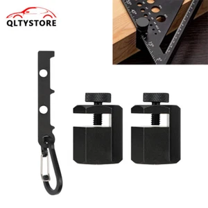 Stair Gauges Tall Stair Gauge w/Holder Aluminium Framing Square Attachment Black - Picture 1 of 18