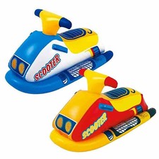 Inflatable Scooter Rider Dinghy Boat Kids Water Toy Swimming Pool Float Age 3+