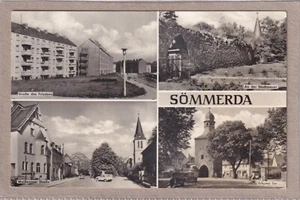 Ansichtskarte Sömmerda - Straße des Friedens/Weißenseer Straße/Erfurter Tor u.a. - Picture 1 of 2
