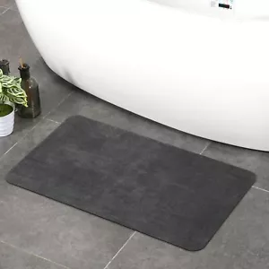 Bath Mat Rug, Super Absorbent Quick Dry Non-Slip Thin Bathroom Rugs, Easy Cle... - Picture 1 of 7
