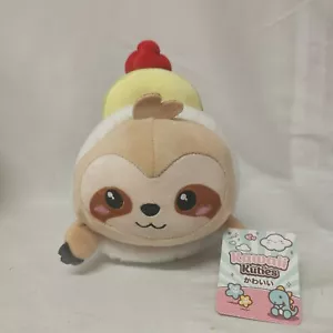 Posh Paws Kawaii Kuties Sushi Assortment 9 Inch 22.5cm Sloth In Sushi - Picture 1 of 5