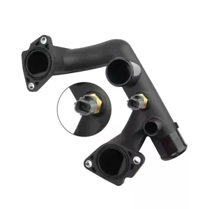 Thermostat Cover Water Outlet Pipe w/Sensor For Jaguar Vanden Plas XJ8 & XK8 - Picture 1 of 9