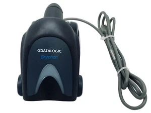Datalogic Gryphon GM4400 Barcode Scanner w/BC4031-BK-910 Cradle & USB Cable - Picture 1 of 19