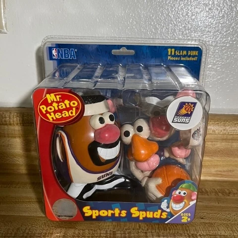 Brand New In Box 2007 HASBRO NBA SPORTS SPUD PHOENIX SUNS MR. POTATO HEAD Cover