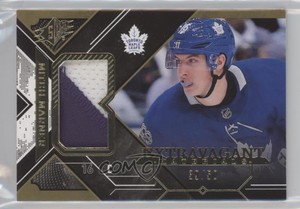 2017-18 SPx Extravagant Materials Black Premium /50 Mitch Marner #EX-MM