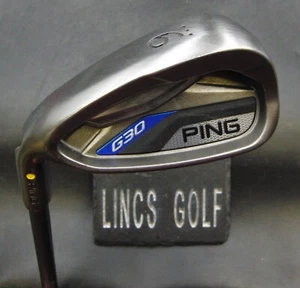 Left-Handed Ping G30 Yellow Dot 9 Iron Regular Graphite Shaft Ping Grip - Picture 1 of 5
