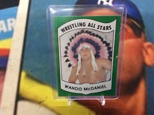 1982 WRESTLING ALL STARS #22 Series B Wahoo McDaniel Card